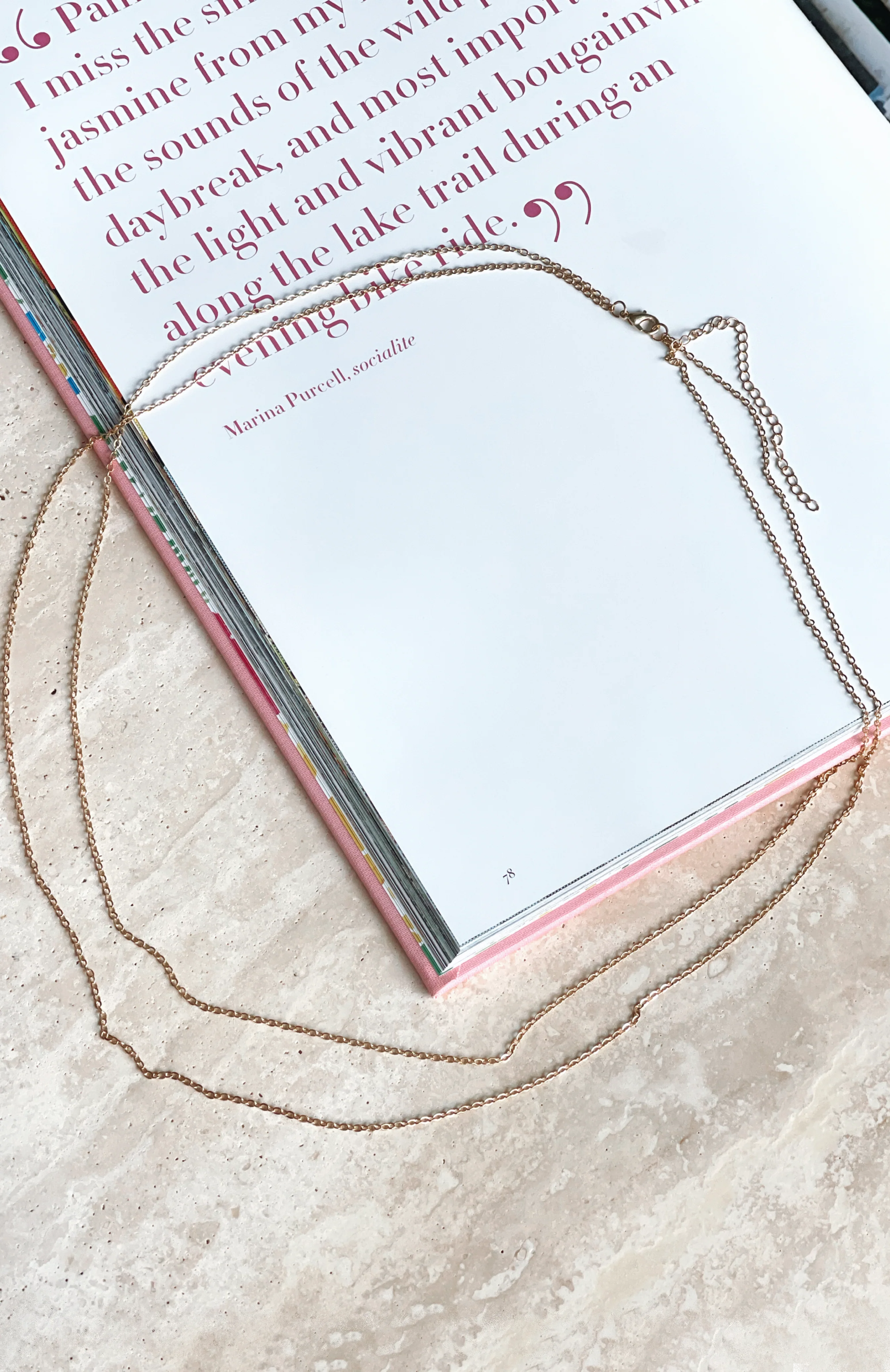 Eyvette Boutique Camila Body Chain in Gold – Adjustable Gold Plated