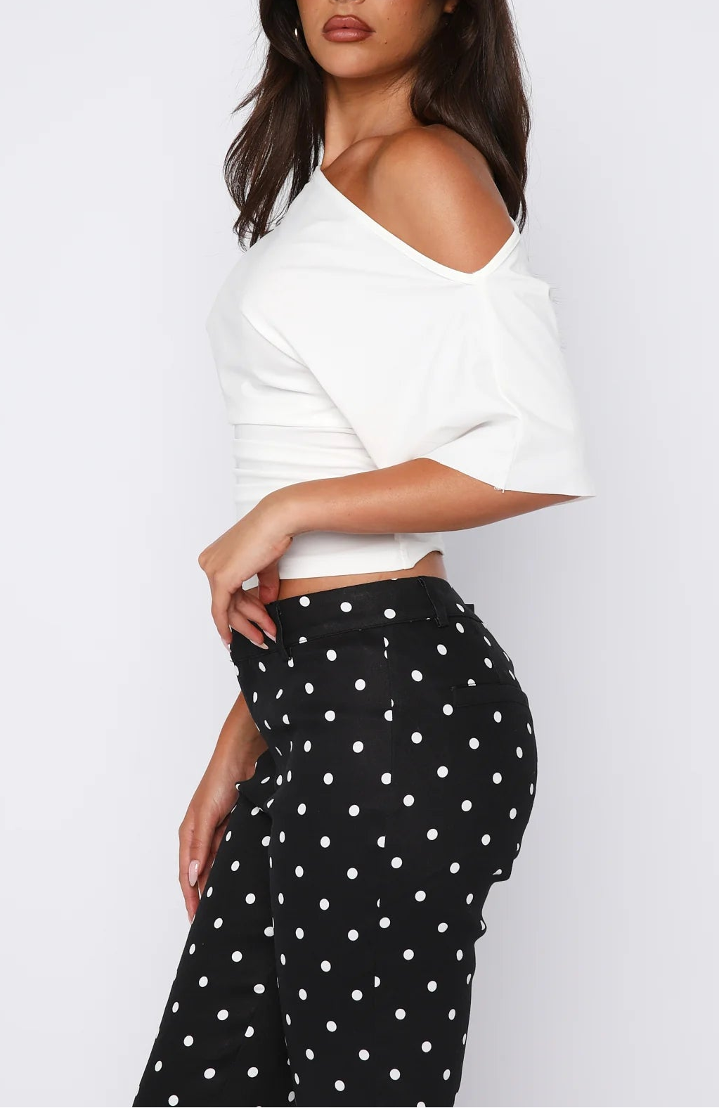 Eyvette Boutique Marrakech Moments Cinched Waist Top in White